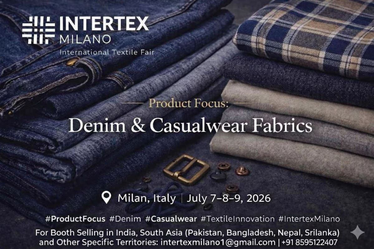 Intertex Milano 2026: Denim & Casualwear Fabrics